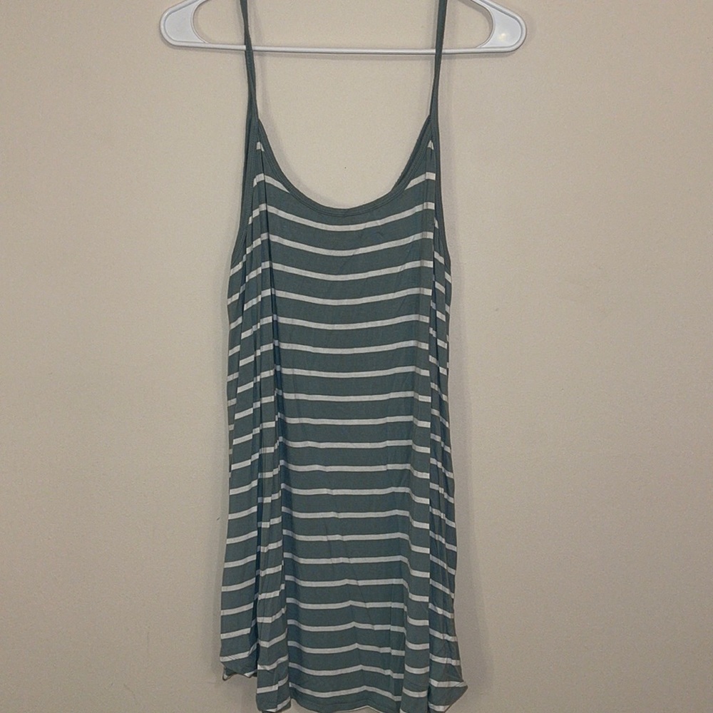 Light Olive Green Plus Size Tank Top